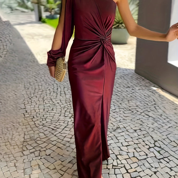 Nora  Elegant Evening Maxi Dress