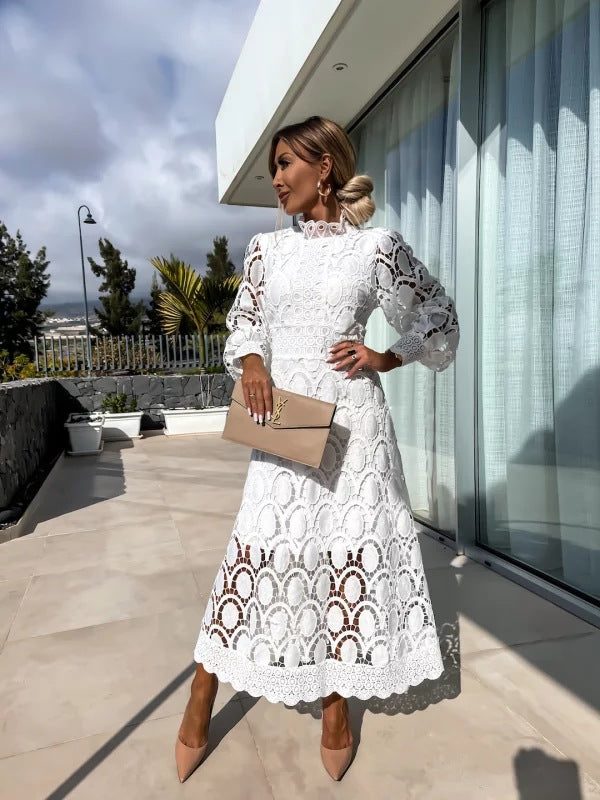 Lindsay Romantic Lace Dress