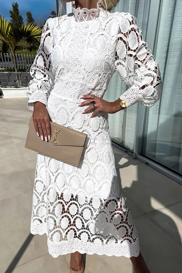 Lindsay Romantic Lace Dress