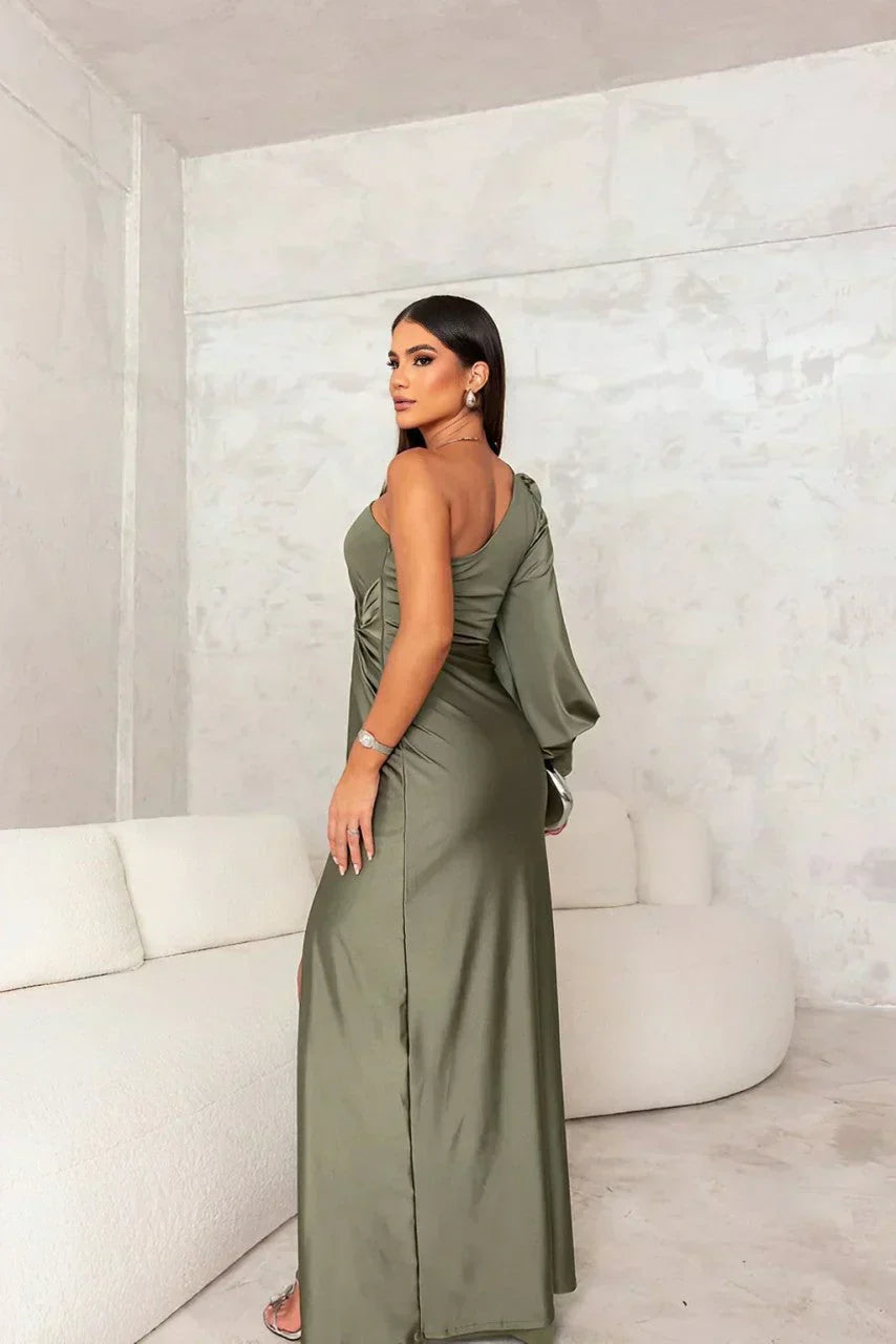 Nora  Elegant Evening Maxi Dress
